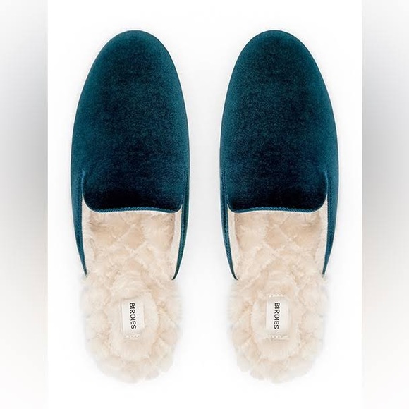 Birdies Shoes Birdies The Phoebe In Emerald Velvet Poshmark